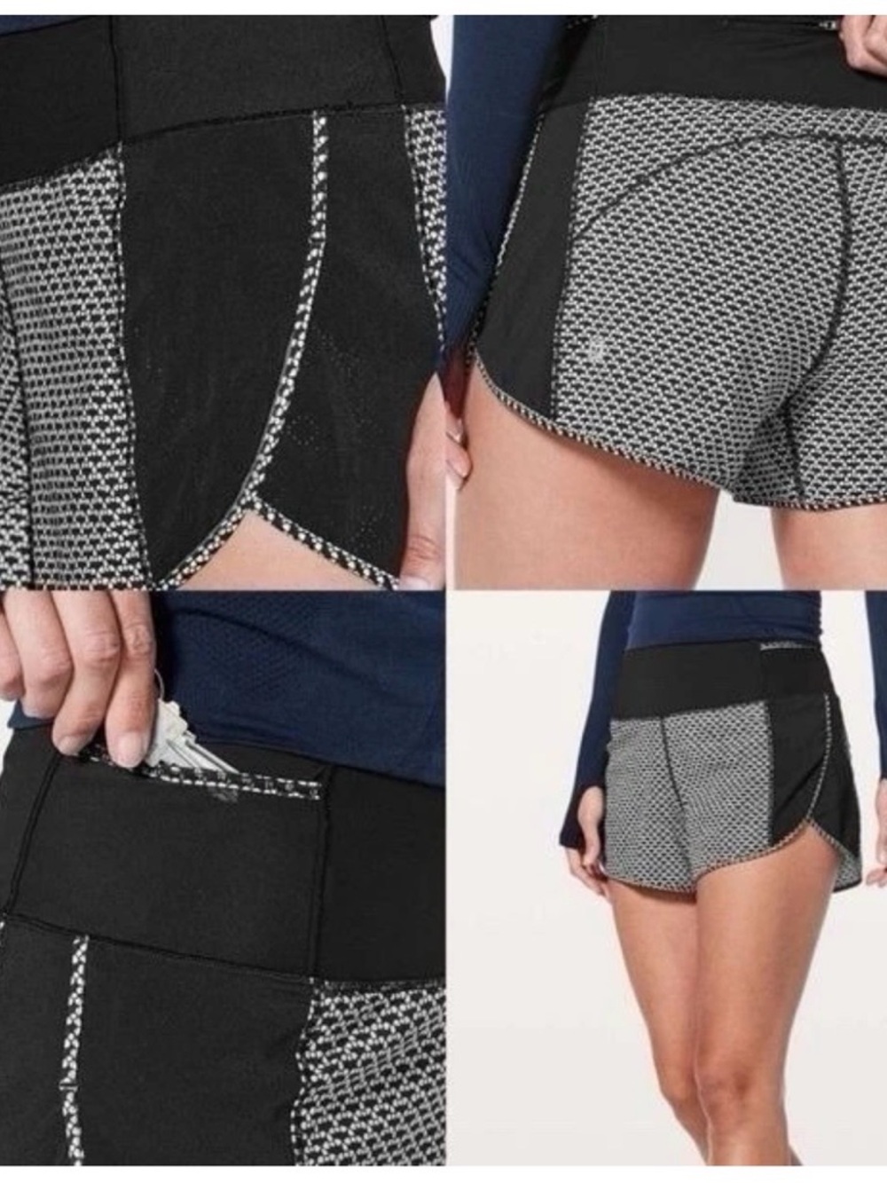 lululemon athletica Real Quick athletic shorts, size 6 - Picture 4 of 11